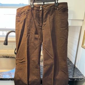 Brown Casual Pant